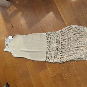 Tularosa Fringe crochet dress